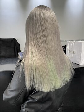 ココ 原宿(KOKO) #大人ガーリー#ダークアッシュ#ミディアムレイヤーカット