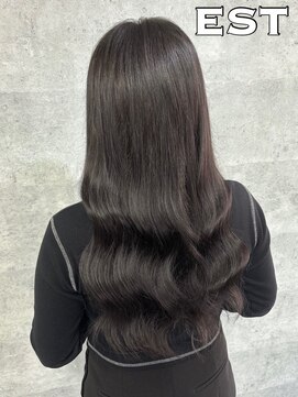 エスト 大阪梅田(EST) レミー100%/53cm☆シールエクステ60枚+馴染ませカット+カラー