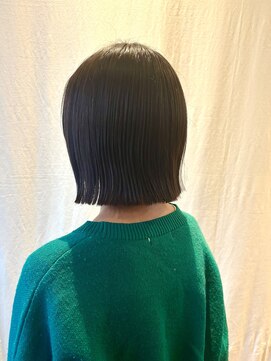 ココカラヘアー ニコ(cococara hair nico) 切りっぱなしボブ/髪質改善/顔まわりカット/ボブ/トリートメント