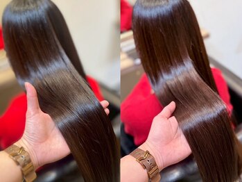 ヘアドクターベガ(hair Dr.VEGA)の写真/一人一人の癖や髪質に合わせたパーソナライズ縮毛矯正◇ナチュラルな仕上がりで、扱いやすい髪に♪