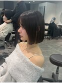 韓国ボブ/タッセルボブ/顔周りカット【白井愛海】
