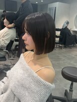 ジーニー 千葉(GENiE)&nbsp;韓国ボブ/タッセルボブ/顔周りカット【白井愛海】