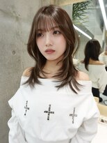 ロンドメリア 天神大名店(Lond Melia) 黒髪カタログ/オリーブグレー/ココアベージュ/に見せるヘア