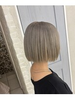 アンクス(anx)&nbsp;ホワイトブロンドボブ