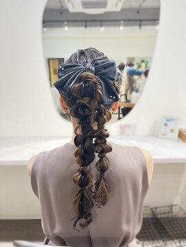 ヘアセット・着付専門店 SET.me 渋谷【ヘアセット/結婚式】【4/11NEWOPEN(予定)】 アレンジヘアセット