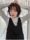 ミニボブレイヤー/レイヤーカット/ショートボブ/顔周り韓国/大宮