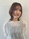 カノエ 岡山店(canoe)の写真/【顔周りカット】伸ばしかけの印象チェンジ★骨格補正レイヤーで長さを変えずに新鮮なスタイルへ♪
