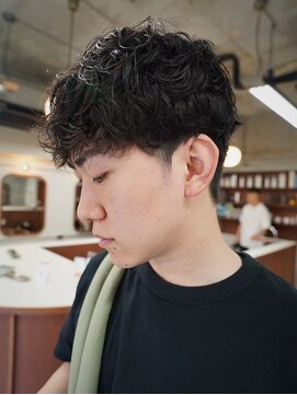 クオル キャスト 神戸三宮(QOL×cast) 無造作ニュアンスシャドウパーマ