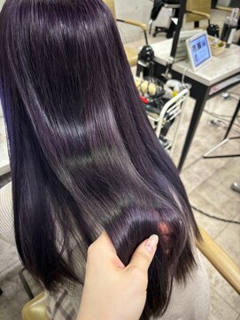 アジールヘア 所沢プロペ通り店(agir hair) 透明感ラベンダー