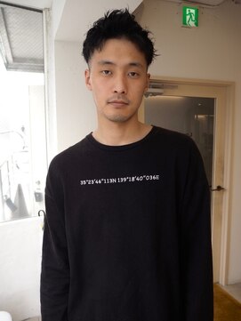 ロマリア 渋谷 渋谷宮益坂(Lomalia) MEN’S/アップバング/メンズヘア/黒髪/渋谷駅