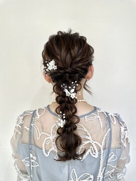 ヘアセットサロン クリアリティ(clarity) あみおろしスタイル