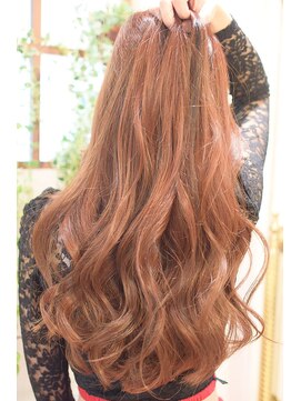 ミエルヘアーブラン(miel hair blanc) 【miel hair blanc】外国人風ローライトピンクベージュ☆