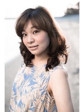 リベロ ヘアー ラボ(+libero.hair labo) 【+ libero.hair labo】OCEANビュー午後 オシャレ女子世代