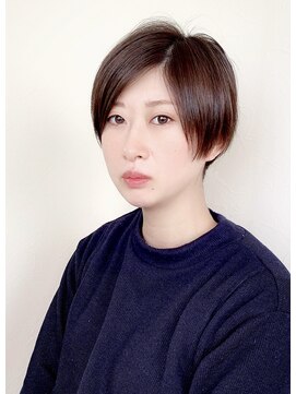 ヘア ミーツ ドレス プレローマ(HAIR meets dress pleroma) ハンサムショート