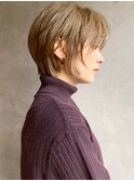 30.40代にオススメ× ひし形シルエット×シンプルショート◎