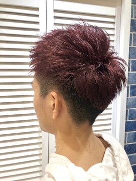 エイト 沖縄豊崎店(EIGHT toyosaki) 【EIGHT 豊崎】お客様スタイル_赤髪