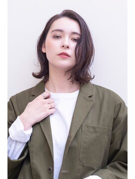 ロジッタ(ROJITHA) 【ROJITHA】くびれレイヤー×グレージュ