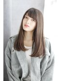 サラっとナチュラルストレート