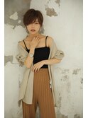 スウイングショート◆大人かわいいフェザーバング