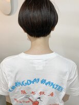 キューズ クラブ(cuz KLUB)&nbsp;【cuzKLUB 】丸みショート×ダークベージュ