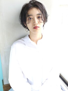 バース(BIRTH) 天神【BIRTH】丸みボブ×センターパート　3