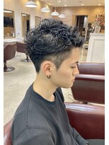 オーストヘアーフィガロ 本通り店(Aust hair Figaro)&nbsp;めんずパーマ　バリっとかっこよく！