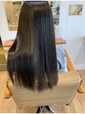 髪質改善ストレート
