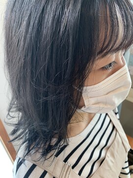 リミックスヘア(REMIX HAIR) ブラックグレー★