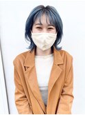 マッシュ/くびれヘア/ビタミンカラー/艶ボルドー[津田沼駅]