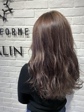 ヘア スパ ビューティー エールフォルム(HAIR SPA BEAUTY YELLFORME) 大人可愛いラベンダーグレージュ