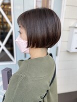 ランダーブルー(LANDER BLUE)&nbsp;刈り上げボブ/大人ボブ/インナーカラー