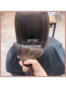 アールヘアー(ar hair) 【三浦直美】2022冬ココアベージュ