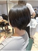 質感ショートボブ