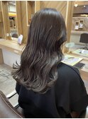 透明感×アッシュグレージュ