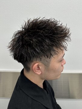 ライズトーキョー 土浦店(RISE TOKYO) 【刈上げスパイキーショート】メンズショート