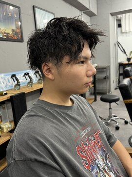 ウェイビー 桜木町店(WAVY) 【WAVY】メンズツイストスパイラルパーマ