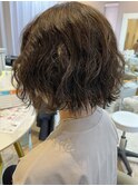 波巻き×ミックスパーマ