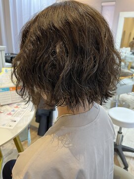 ハグクレア(HUG CLAIRE) 波巻き×ミックスパーマ