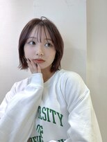 ロンドアベニール 北千住(Lond avenir)&nbsp;切りっぱなしボブ　ストレート　縮毛矯正　髪質改善　北千住