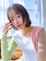 シア(sia)&nbsp;【sia】シースルーレイヤーボブ