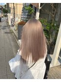 艶髪ベージュカラー