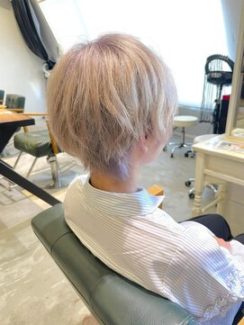 ソーホーヘアーアンドボタニカル 大橋店(SOHO hair & botanical) シルバーアッシュグレージュ/10代20代/大橋