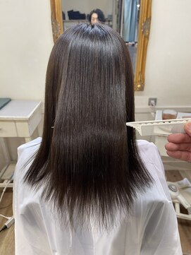 カシュカシュ(cache cache) 酸性ストレート　縮毛矯正　髪質改善　二子玉川用賀