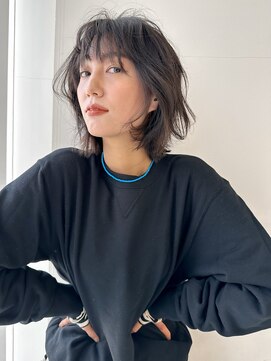 ラパンセヴェール(LA PENSEE VERT) 【LA PENSEE カホ】ショートから伸ばしかけボブ