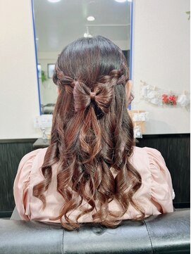 ヘアーサロン ニクス 池袋(hair Salon Nix) リボンアレンジ