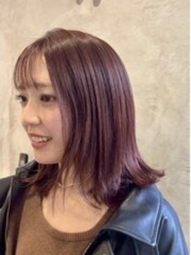 エッジ ヘア メイク(edge hair +make) カラー/ブリーチ/ダブルカラー/リタッチ/韓国/ハイトーン/流山