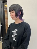 ソソ(soso)&nbsp;【soso 伊勢田】ショートウルフ/ブリーチカラー/横浜