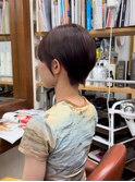 コンパクトショート×チェリーレッドカラー