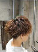 【マッシュパーマ】ゆるめツイストスパイラルパーマ！坂森
