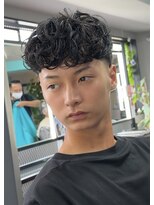 ヘアーラボ 樟葉(Hair Labo)&nbsp;カーリー スキンフェード 枚方 南楠葉